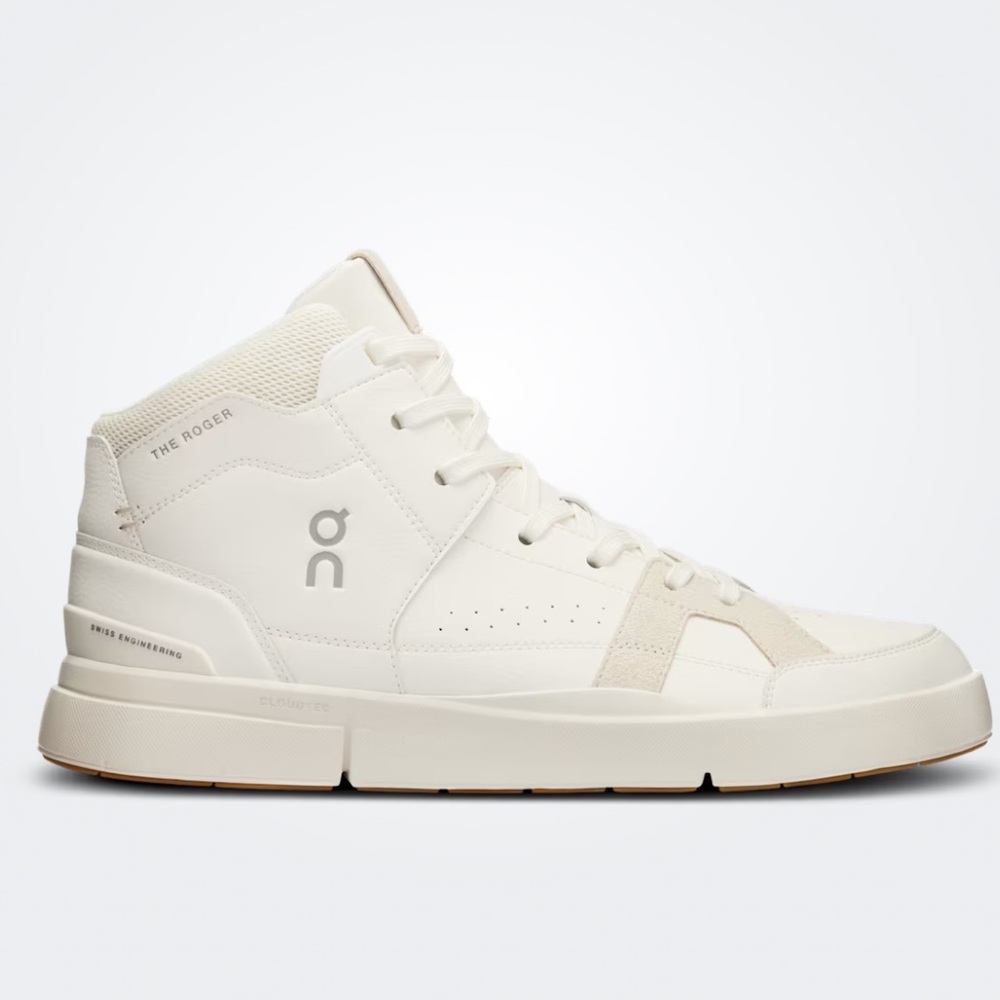 On Running women
White | Sand
THE ROGER Clubhouse
Mid size 7.5 New
$170